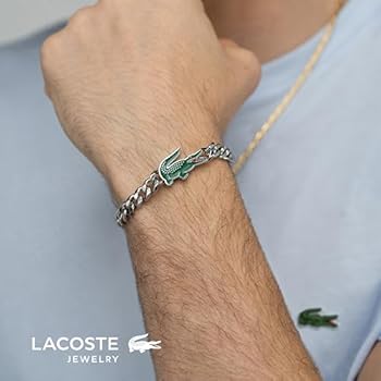 Lacoste ARTHOR Collection Men's Stainless Steel Chain Lacoste ARTHOR Collection Men's Stainless Steel Chain